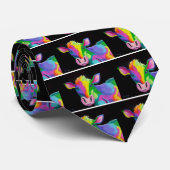 Cravate Vache colorée (Roulé)