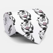 Cravate Vache drôle / Funny Cow (Roulé)