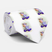 Cravate Vache pourpre (Roulé)