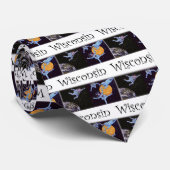 Cravate Vaches au Wisconsin dans l'espace (Roulé)