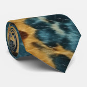 Cravate Vachette dorée Brown de l'Ouest (Roulé)