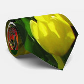 Cravate Vague d'arc-en-ciel de tulipe (Roulé)