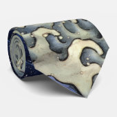 Cravate Vague de Hokusai 2 (Roulé)