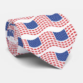 Cravate vague-drapeau (Roulé)