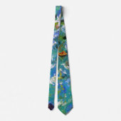 Cravate Vagues de la mer (Dos)