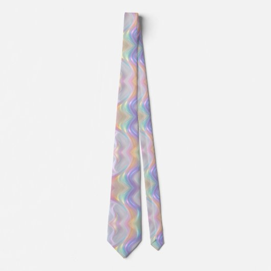 Cravate Vagues de lumière (Devant)