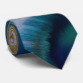 Cravate Vagues sur une plage de sable (Roulé)