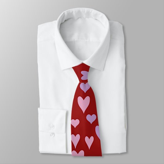 Cravate Valentine (Attaché)