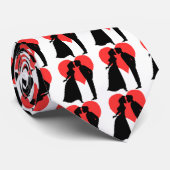 Cravate Valentine Couple (Roulé)