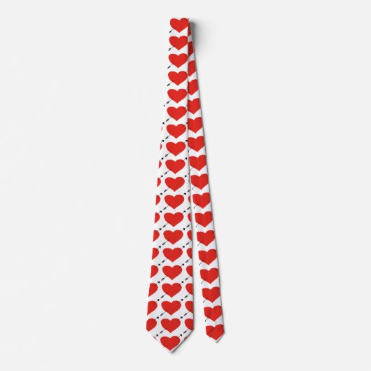 Cravate Valentine Hearts (Devant)