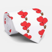 Cravate Valentine Love Stuffed Bear (Roulé)
