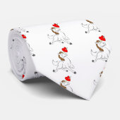 Cravate Valentine Unicorn (Roulé)