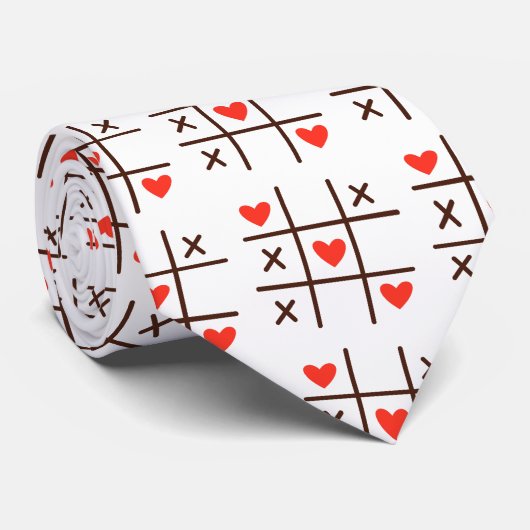 Cravate Valentines (Roulé)