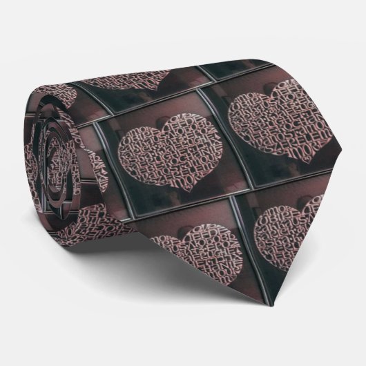 Cravate valentines (Roulé)