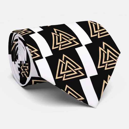 Cravate Valknut (Roulé)