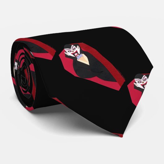 Cravate Vampire Dans Le Café (Roulé)