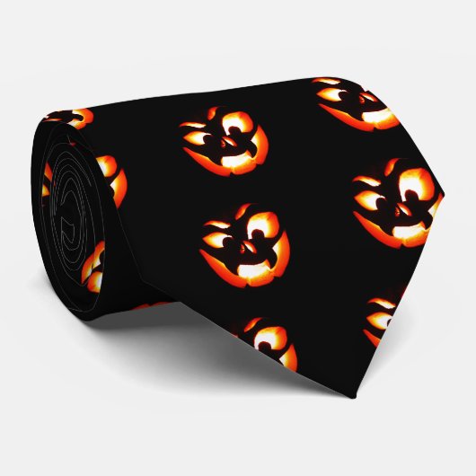 Cravate Vampire Jack-O-Lantern (Roulé)