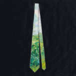 Cravate Van Gogh. Green Wheat Fields Auvers. Impressionism<br><div class="desc">Van Gogh "Green Wheat Fields,  Auvers" neck tie.</div>