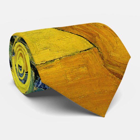 Cravate Van Gogh : Iris (Roulé)