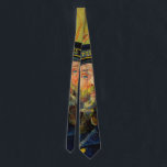 Cravate Van Gogh Postman. Art de l'impressionnisme de port<br><div class="desc">Van Gogh "Le Postman (Joseph Roulin)" cravate.</div>