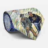 Cravate Van Gogh - Route aux cyprès (Roulé)