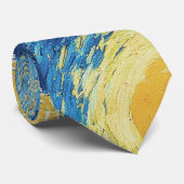 Cravate Van Gogh Starry Classic Nuit Impressionnisme Art (Roulé)