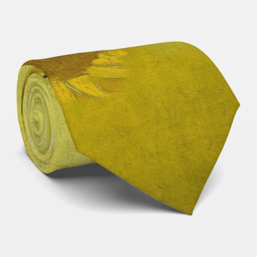 CRAVATE VAN GOGH SUNFLOWERS (Roulé)