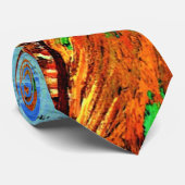 Cravate Van Gogh - Traversée d'un champ de saules (Roulé)