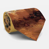 Cravate Van Gogh - Vase avec oeillets rouges et blancs (Roulé)