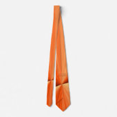 Cravate Vanille rouge orange Abstraite moderne Fractale gr (Dos)