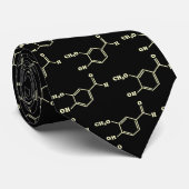 Cravate Vanille Vanillin Formule chimique moléculaire (Roulé)