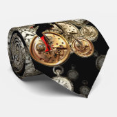 Cravate vapeur, montres de poche, penny farthing (Roulé)