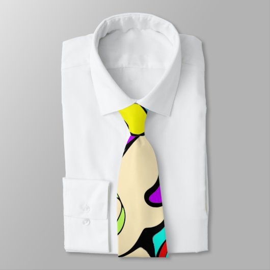 Cravate Variation antigéométrique (Attaché)