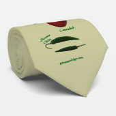 Cravate Variétés de poivre de piment (Roulé)