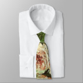 Cravate Vase avec pivoines par Vincent van Gogh (Attaché)