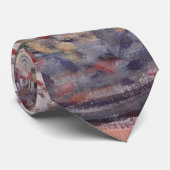 Cravate Vase de fleurs, Zinnias de Maurice Prendergast (Roulé)