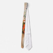 Cravate Vase des fleurs de Redon Post-impressionniste (Dos)