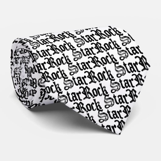 Cravate vedette du rock (Roulé)