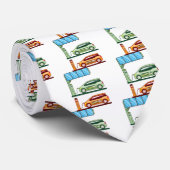 Cravate Véhicule électrique solaire de station de charge (Roulé)