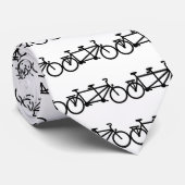 Cravate Vélo tandem de bicyclette (Roulé)
