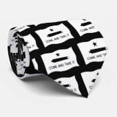 Cravate Venez il falloir le ~ le Texas de drapeau (Roulé)