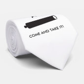 Cravate VENEZ LE PRENDRE ! Le drapeau de Gonzales, Bratton (Roulé)