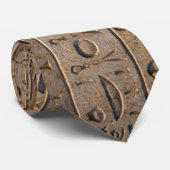 Cravate Venin d'Egyptian Hiéroglyphe (Roulé)