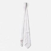 Cravate VENTE - le rouge d'or de bonne année tient le (Dos)