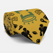 Cravate Ventilateur américain de football (Roulé)