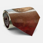 Cravate Vernis, savon et colle (Roulé)