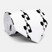 Cravate Verre à bouteilles de vin (Roulé)