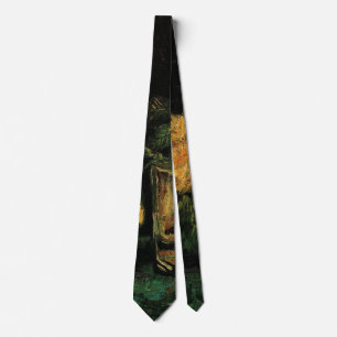 Cravate Verre aux roses de Vincent van Gogh