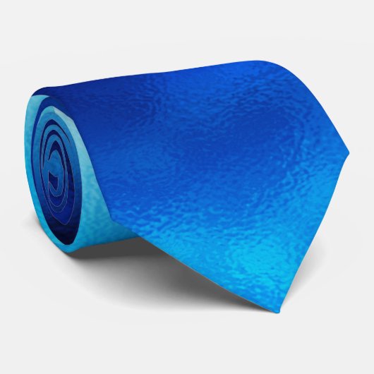 Cravate Verre bleu (Roulé)