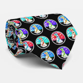 Cravate Verre de lapin de Pâques (Roulé)